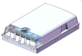 TK0601-4D 4-Port Indoor Optical Terminal Box